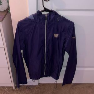 Washington husky Columbia rain jacket